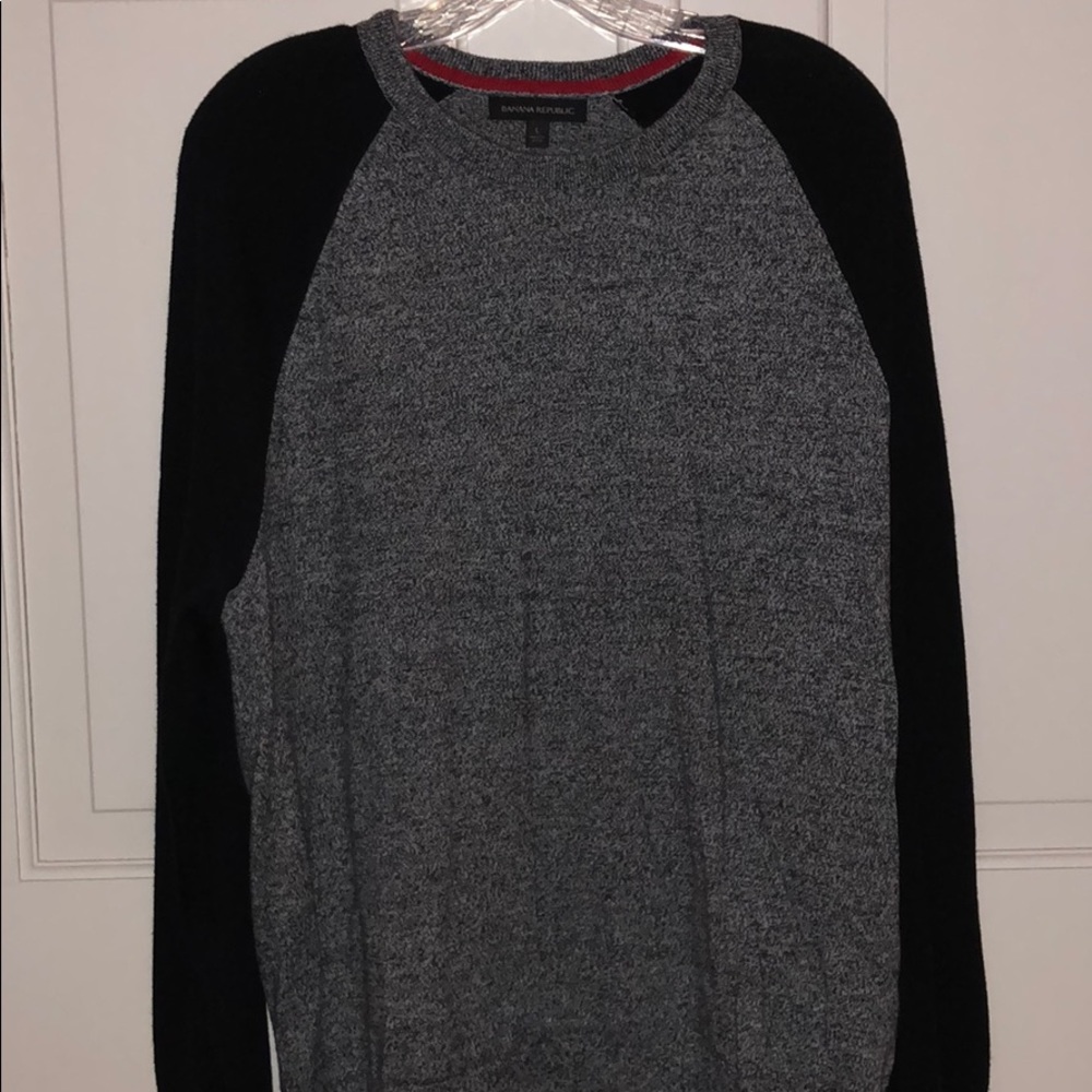 Gray and Black Sweater